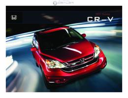 2011 Honda CR-V Brochure