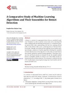 A Comparative Study of Machine Learning Algorithms and Their ...