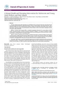 A Mental Health and Parenting Intervention for ... - Semantic Scholar