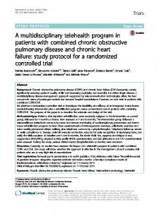 A multidisciplinary telehealth program in patients with ... - Springer Link