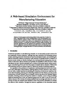 A Web-based Simulation Environment for ... - Semantic Scholar