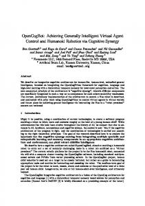 Achieving Generally Intelligent Virtual Agent ... - Semantic Scholar