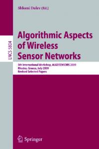 Algorithmic Aspects of Wireless Sensor Networks: 5th