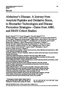 Alzheimer's Disease - IOS Press