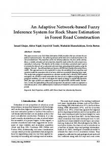 An Adaptive Network-based Fuzzy Inference System for Rock Share ...
