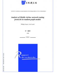 Analysis of Mobile Ad-hoc network routing