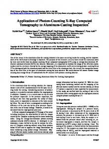Application of Photon-Counting X-ray Computed Tomography to ...