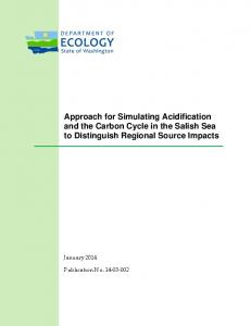 Approach for Simulating Acidification and the Carbon Cycle in the ...