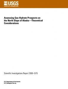 Assessing Gas-Hydrate Prospects on the North Slope of Alaska ...