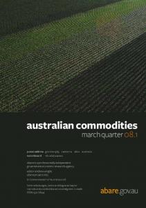 australian commodities