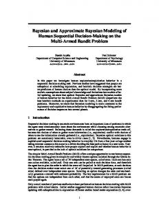Bayesian and Approximate Bayesian Modeling of ... - Semantic Scholar