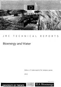 Bioenergy and Water
