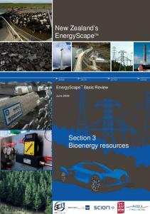 Bioenergy resources - NIWA