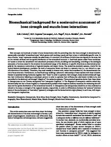 Biomechanical background for a noninvasive ... - Semantic Scholar
