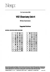 Chemistry Unit 4 Exam Solutions 2010 - kscchemistry
