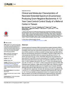 Clinical and Molecular Characteristics of Neonatal Extended