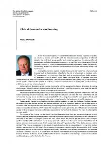 Clinical Economics and Nursing 989 - SciELO