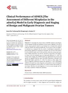 Clinical Performance of ADNEX