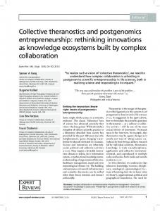 Collective theranostics and postgenomics ... - Semantic Scholar
