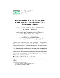 Computational Modelling - Semantic Scholar