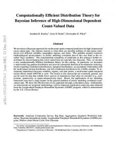 Computationally Efficient Distribution Theory for Bayesian Inference of ...