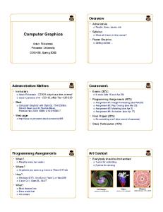 Computer Graphics