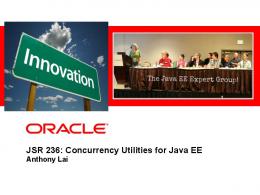 Concurrency Utilities for Java EE - Java Community Process Program