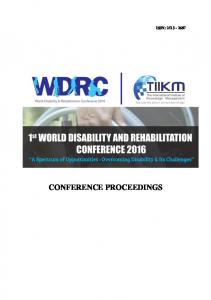 conference proceedings - TIIKM
