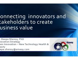 Connecting innovators and stakeholders to create business value