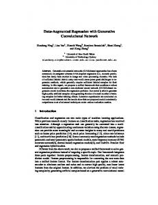 Data-Augmented Regression with Generative ... - Xiaodong NING