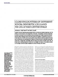 dendritic cells and nk cells take centre stage - Nature