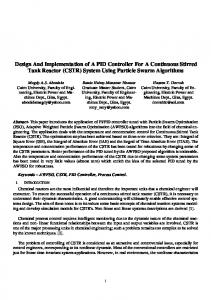 Design And Implementation of A PID Controller For A ...