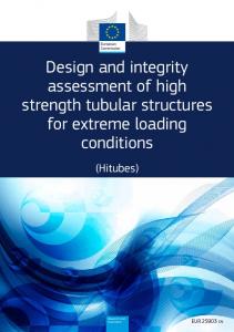 Design and integrity assessment of high strength