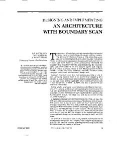 Designing and implementing an architecture with ... - Semantic Scholar
