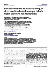 dielectric nanocomposites