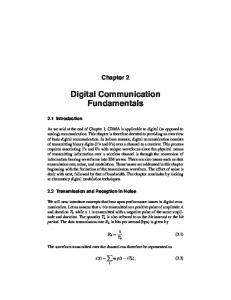 Digital Communication Fundamentals - SPIE