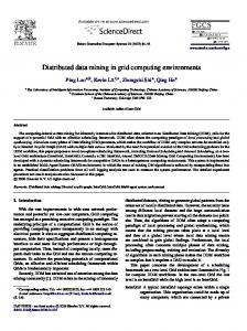 Distributed data mining in grid computing ... - Semantic Scholar