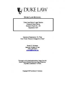 duke law school - SSRN