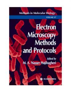Electron Microscopy Methods and Protocols Electron Microscopy ...
