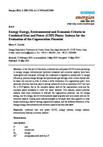 Energy-Exergy, Environmental and Economic ... - Semantic Scholar