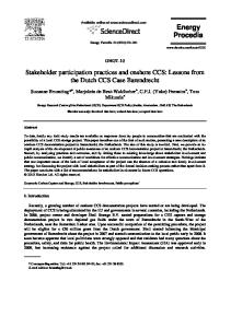 Energy Procedia - Communication near CO2