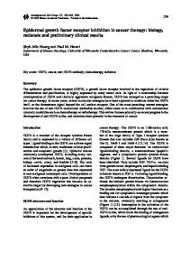 Epidermal Growth Factor Receptor Inhibition in Cancer ... - Springer Link