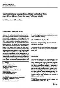 evidence from Germany's Neuer Markt - Springer Link