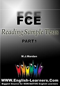 FCE Reading Sample Tests, Part 1 - English-Learners