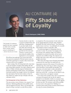Fifty Shades of Loyalty - Chuck Chakrapani