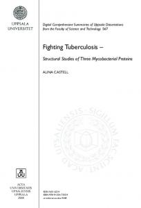 Fighting Tuberculosis - DiVA portal