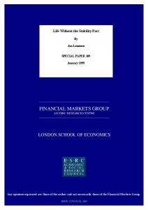 financial markets group - LSE