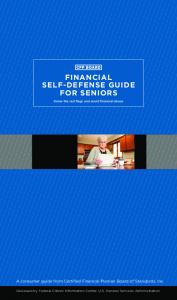 financial self-defense guide for seniors - LetsMakeaPlan.org