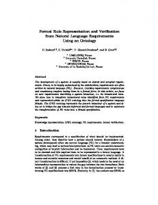 Formal Rule Representation and Verification from Natural Language ...