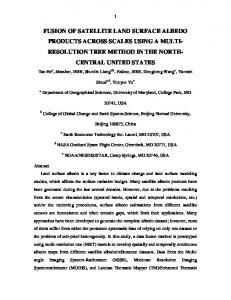 fusion of satellite land surface albedo products ... - Semantic Scholar